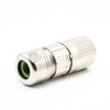 Connector M23 6pin Female Solder Type for Cable Connector Shield Straight