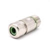 conector Straight M623 12 Pin Female Cable Impermeável Plug Shield