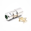 cópia do M23 12 Pin Connector Male plug Straight Solder Type for Cable Connector Shield