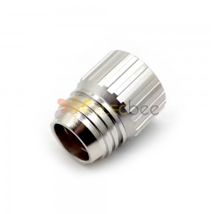 M23 19 Pin Connector Female Solder Type for Cable Shield Straight
