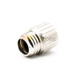 M23 6Pin Male Connector Solder Type for Cable Shield Straight