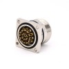 Connettore a 19 pin M623 Straight W aterproot Male Cable 4 Hole Flange Receptacles Shield