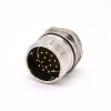 connector male M23 16 Pin Straight Male Waterproot Cable Panel Receptacles Shield