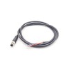 10pcs M8 Мужской кабель водонепроницаемый прямой литья Кабель Кодирование 6 пинки мужской Plug с 1M 26AWG провода