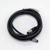 M8 4 Conductor Sensor Cables Rectomacho a Macho 2M AWG24 Chaqueta de PVC