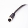 M8 connector cable 8 pin A code female cable single end cable 1meter length