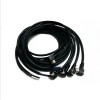 M8 Moding Cable Plug Impermeável IP67 Ângulo Direito 3 Pin Plug Feminino Com 1M 24AWG PUR Cabo