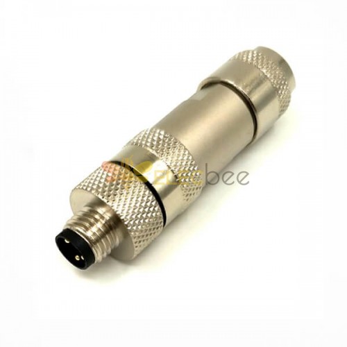 10 pcs M8 3 pin Male Connector Circular M8 Male Aviation Connector For Cable