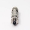 M8 Защищенный разъем 3 Pin Мужской Plug Прямовинт-Соединение для кабеля