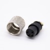 sensor Connector M8 lnjection Molding Female 4pin Straight Solder Cup Unshielded