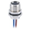 10 pcs M8 6Pin Solder Cable Conector Circular Straight Impermeável A Coding Front Mount Socket Com 50CM 26AWG Cabo