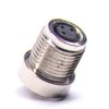 10pcs M8 3Pin Female Connector Panel Mount Cable Front Mount Solder Type Waterproof Straight Socket