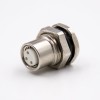 M8 3 Pin Female Connector Straight Front Mount Waterproof Panel Receptacles Cable Solder Type