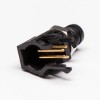 M8 Right Angle PCB Conector 4 Pin Painel Masculino Montagem Soquete Impermeável