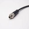 Круговой соединитель M9 4 Pin Мужской женский водонепроницаемый кабельный кабель с 1M 22AWG non-Shield