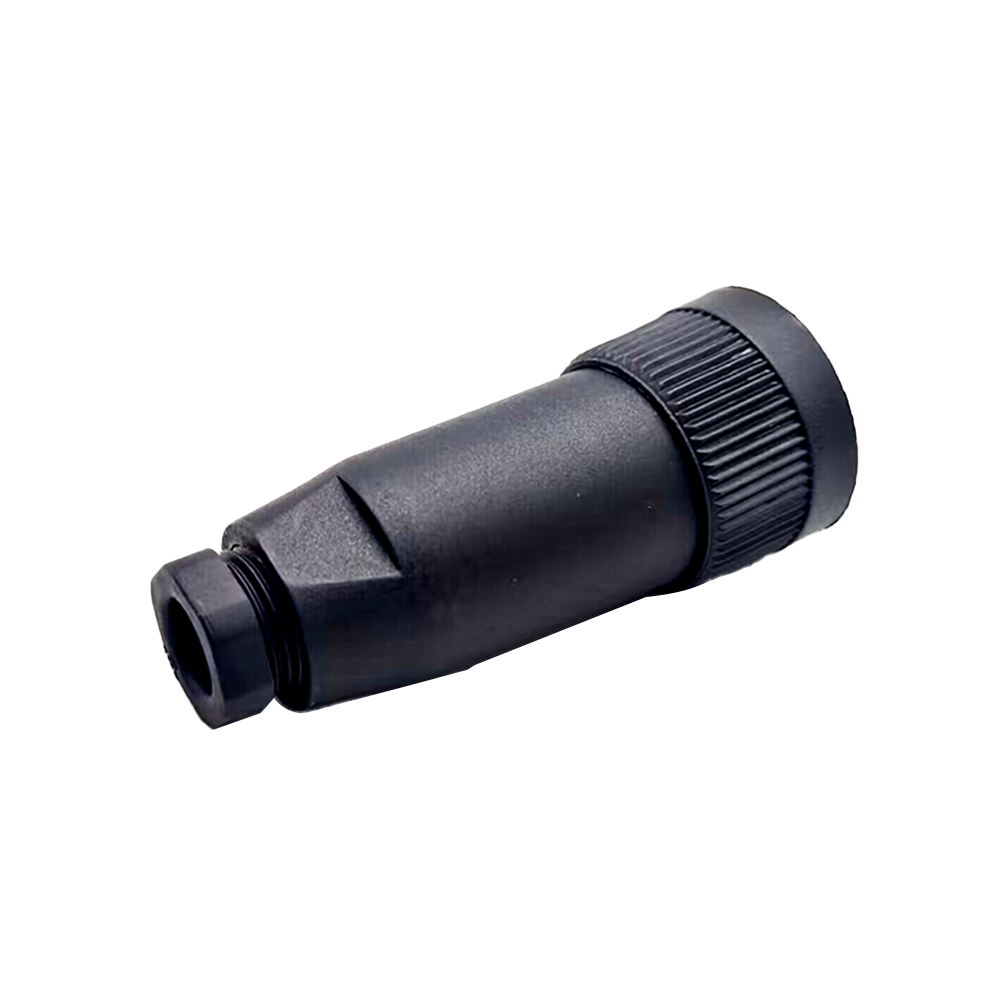 RD24 J10 Connector 4 Pin Female Waterproof Cable Plug Plistic Case Aviation Connector Non-Shield