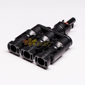 PV Multi Branch Connector 1 Male to 3 Female Solar Panel