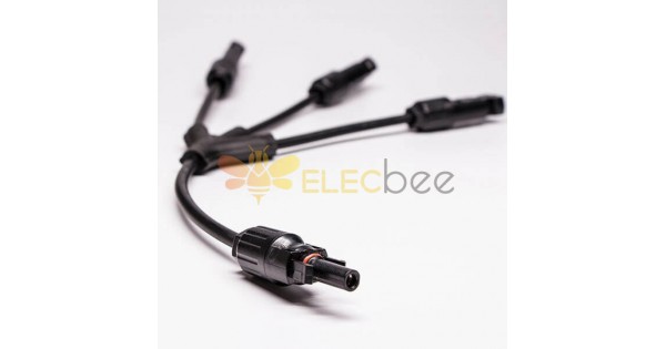 Câble Mc4 PV MC4 Y Type 1 à 3 connecteur femelle à mâle