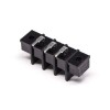 Barrière Strip Filtered Terminal Blocks Right Angled Black PCB Mount Connector