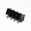 Barrier Klemmenblock PCB Mount 4pin Black Straight Through Hole Connector