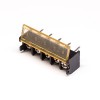 Barrier Terminal Block Strip 5pin with Cover Vertical Type PCB Mount