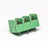 Barrier Terminal Blocks 3pin Green Straight PCB Mount Connector