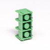 Barrier Terminal Blocs 3pin Green Straight PCB Mount Connector
