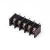 Barrier Type Terminal Blocs Black 5pin Vertical Type PCB Mount Connector