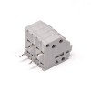 4 pin Terminal Block Grey Cable with Straight Through Hole