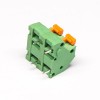 Cabo Terminal Block Spring Connector Green 4pin Straight PCB Mount