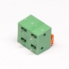 Spring Type Terminal Block PCB Mount Crimp,Cable Connector Green