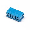 PCB Blue Terminal Block Straight 3pin Connector pour PCB