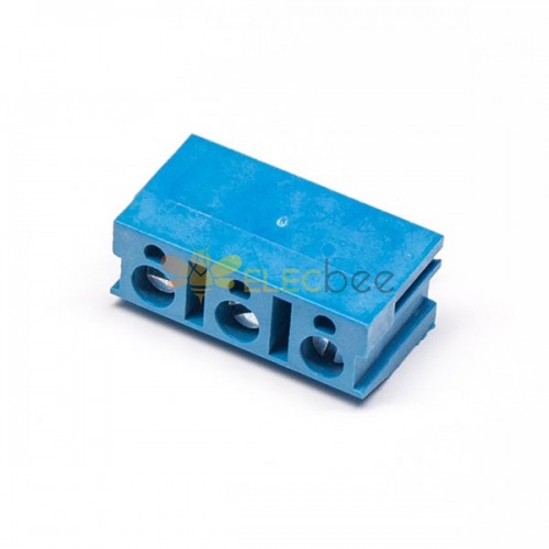 PCB Blue Terminal Block Straight 3pin Connector per PCB