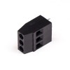 接線端子黑色直式穿孔PCB板安裝螺釘式端子5.08mm間距