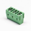 Screw in Terminal Block 3pin Sraight Green Through Hole PCB Mount Connector