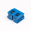 2 芯 快速接線端子直式藍色16A電流直式插PCB板