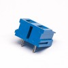 Klemmenblock Blue PCB Universal-Schraubklemme 2pin DurchLoch abgewinkelt