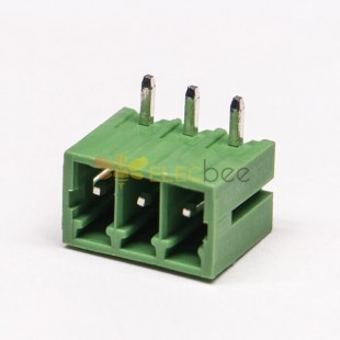 3 broches Terminal Block Green PCB Connector Plug Headers