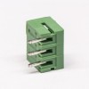 3 pinos Terminal Block Green PCB Conector Plug Headers
