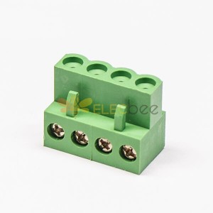 Connettore verde plug-in plug-in terminale a vite a 4 pin