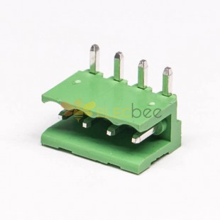 4pin Angle Terminal Block Pluggable Connector pour PCB Mount