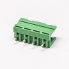 Plug in Terminal Block Connector per PCB Mount Green Straight 4pin