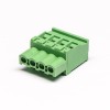 Plug in Terminal Blocks 4pin Green Pluggable Connector with Cable