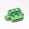 Terminal Block Automotive Right Angled Cable Connector avec Clamp Type 7,62 mm