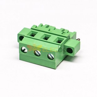 Terminal Block Connector Clamp Type Flange Montage Pluggable vert
