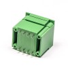 PCB八芯綠色接線端子方形穿牆式法蘭安裝端子座
