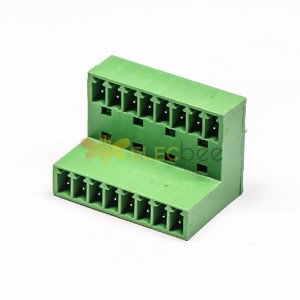 Conectores de blocos de terminais 16pin Plug-in Conector plástico