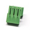 綠色端子6芯穿孔式接PCB板插入式雙層插拔式端子 5.08mm
