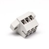 Terminal Strips Angled Grey Soder Type Connector for Panel Mount