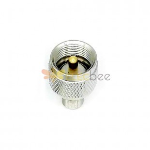 F Type Jack Female to UHF Plug Male Adapter RF Coaxial Converter